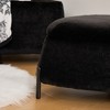 Storage Ottoman Bench Set of 2, Upholstered Foot Rest Ottoman with Storage, Coffee Side Table With Reversible Lid for Living Room Bedroom Entryway - 4 of 4