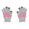 Grand Sierra Girl's One Size Striped Touchscreen Winter Glove - 2 of 4