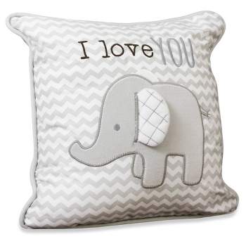 Wendy Bellissimo Elephant 'I Love You' Pillow