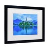 Trademark Fine Art - Zeynep Sezerman Blue Bled Matted Framed Art - 3 of 4