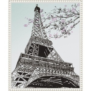 Amanti Art Spring in Paris I by Melissa Wang Framed Canvas Wall Art - 1 of 4