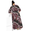 Women's Plus Size Piper Maxi Dress - black | CITY CHIC - 4 of 4