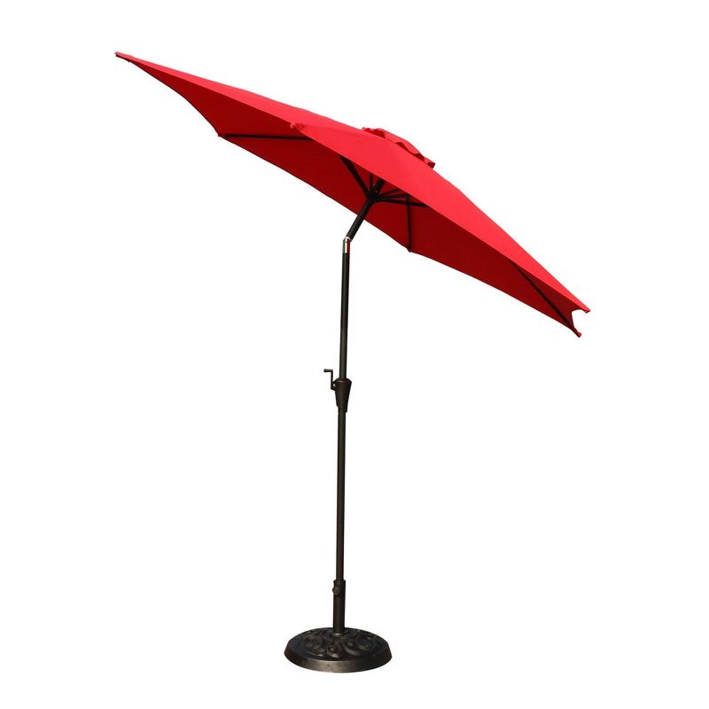 9' Aluminum Outdoor Patio Umbrella with Carry Bag - Wellfor, 5 of 10