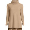 Lands' End Women's Long Sleeve Waffle Cowl Neck Tunic - 3 of 4