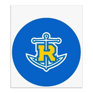 Rollins College Primary Logo Automotive Car Window Locker Circle Bumper Sticker - 1 of 4