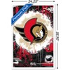 Trends International NHL Ottawa Senators - Maximalist Logo 23 Framed Wall Poster Prints - 3 of 4