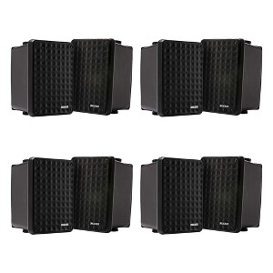 Kicker 46KB6B Black Indoor / Outdoor full-range, high-efficiency Speakers, Bundle - 8 Speakers - 1 of 4