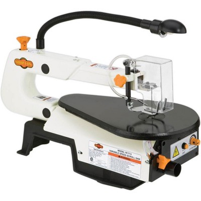 Shop Fox W1713 1/8 HP 16 Inch Variable Speed Adjustable Scroll Saw w/ Work Light