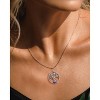 Molenia Tree of Life Necklace for Women, 925 Sterling Silver Birthstone Family Tree of Life Pendant Birthday Gifts - 4 of 4