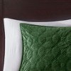 Gracie Mills Gayle 3-Piece Casual Geometric Velvet Quilt Set - 4 of 4