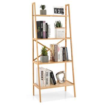 Dropship Bathroom Shelves, 3 Tier Ladder Shelf With Drawers, Bamboo  Nightstand Open Shelving, Bookshelf Bookcase End Table Plant Stand For  Living Room, Bedroom, Bathroom, Kitchen(Black) to Sell Online at a Lower  Price