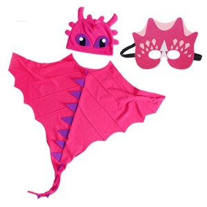 MyKids-USA Halloween Dinosaur Cloak Hats Mask Costume Sets - 1 of 1