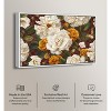 Art Remedy Maroon Elegance Floral Elegant realistic Floral Wall Art Framed - 3 of 4