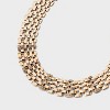 Watchband Chainlink Necklace - A New Day™ Gold - 4 of 4