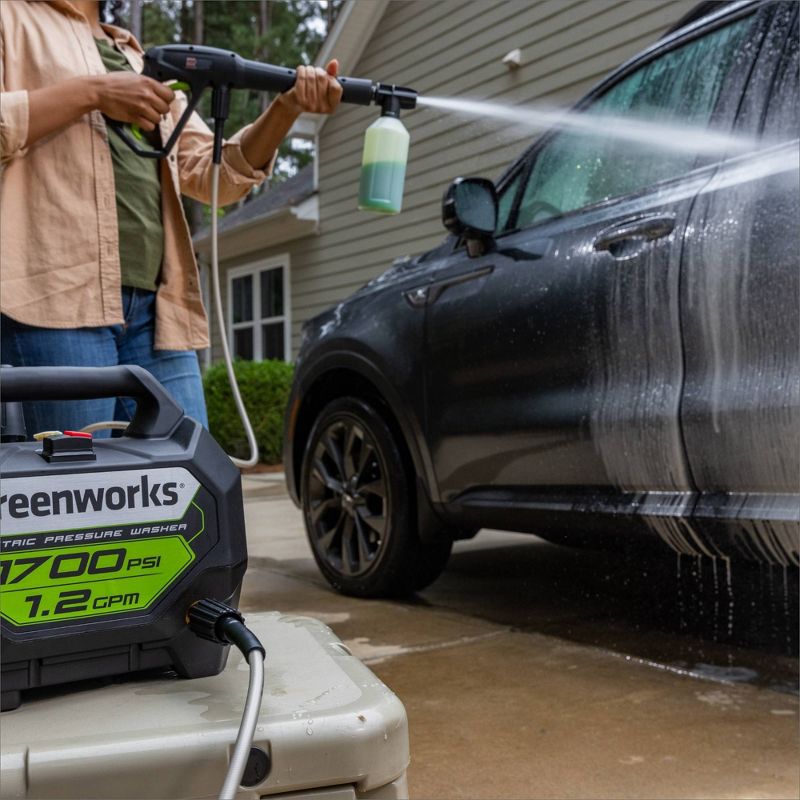 Greenworks 1700 PSI Corded Electric Pressure Washer, 3 of 15