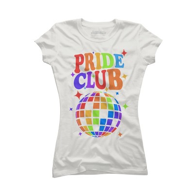 Adult Design By Humans Pride Club Rainbow Disco Ball By T-Shirt