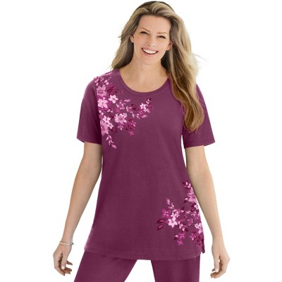 Woman Within Plus Size Graphic Tee
