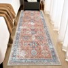 COZONY Washable Vintage Oriental Area Rug with Non-Slip Backing, Low Pile Soft Carpet for Living Room and Bedroom - 3 of 4