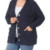 Women's Popcorn Button Down Cardigan - ZENANA - 2 of 3