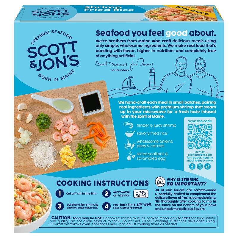 Scott &#38; Jon&#39;s Frozen Shrimp Fried Rice Bowl - 9.6oz, 3 of 6
