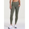 RBX Active Women's Fleece Lined Legging, Fitted Quick Drying Workout Running Hiking Pants with Zipper Pockets - 4 of 4