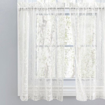 Isabella Lace Rod Pocket Tier Pair