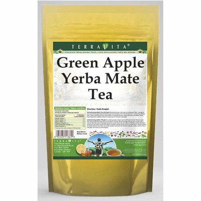 TerraVita Green Apple Yerba Mate Tea (25 tea bags, ZIN: 552369, 1-Pack)