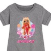 Girls' - LOL Surprise! - 2Fly 4 Wrdz Graphic Short Sleeve Fleece Dress - 2 of 4