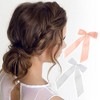 Unique Bargains Fashion Double Ribbon Hair Clips Hairdo Clip 2 Pcs - 3 of 4