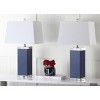 Deco Leather Table Lamp (Set of 2) - 26" Height - LIT4143 - Safavieh - 3 of 4
