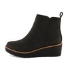 CUSHIONAIRE Women's Ilena wedge boot +Memory Foam, Wide Widths Available - 2 of 4