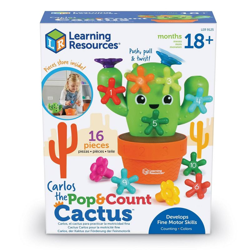 Learning Resources Carlos the Pop &#38; Count Cactus, 5 of 6