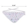 Unique Bargains Butterfly French Lace Triangle Bandana 1 Pc - 3 of 4
