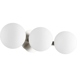 Quorum Lighting 3 - Light Vanity in  Satin Nickel - 1 of 1