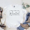 Simply Sage Market Women's Graphic Sweatshirt I Wasn't Made For Winter With Border - 2 of 2