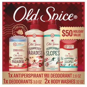 Old Spice Holiday Far Far Away Bath and Body Gift Set - 4pc - 1 of 4