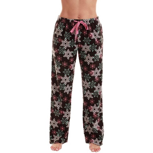 Just Love Womens Buffalo Plaid & Winter Print Micro Fleece Pajama Pants -  Christmas Pjs 45802-10735-1x : Target