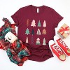 Simply Sage Market Women's Christmas Tree Chart Short Sleeve Graphic Tee - 3 of 3
