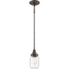 Quoizel Lighting Squire 1 - Light Pendant in  Rustic Black - 2 of 4
