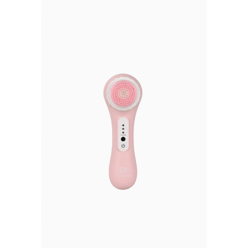 DL028-Pink Ultrasonic Facial Brush, 1 of 5