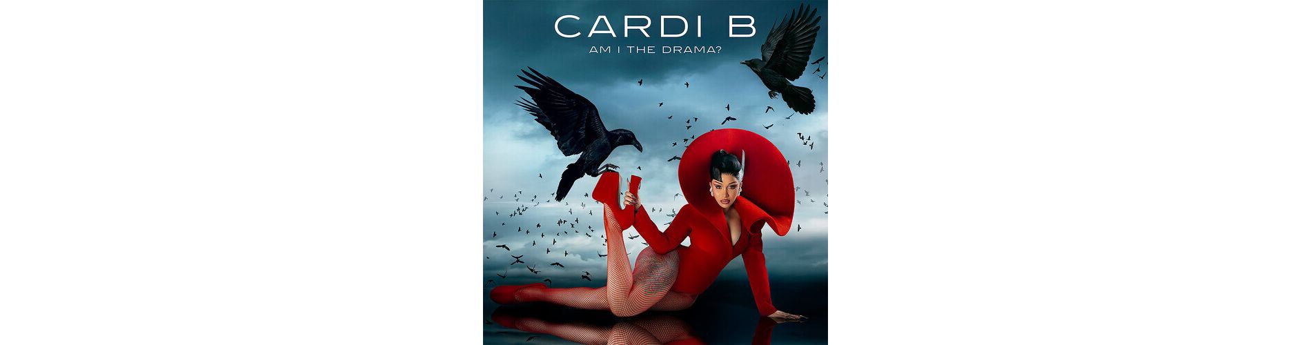 Cardi B - Am I The Drama? (Explicit Lyrics Colored Vinyl Red)