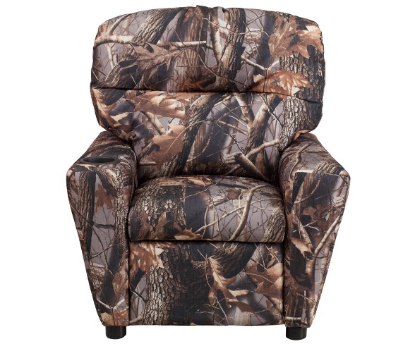 Riverstone Furniture Collection Camouflage Fabric Kid's Recliner Camouflage