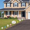 Big Dot of Happiness Wildflowers Baby - Yard Sign and Outdoor Lawn Decorations - Boho Floral Baby Shower Yard Signs - Set of 8 - 2 of 4