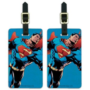 Superman Character Luggage ID Tags Set of 2 - 1 of 4