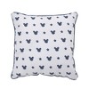 Disney Baby Mickey Mouse Hello World Appliqued Throw Pillow - Navy/Gray/White - 2 of 2