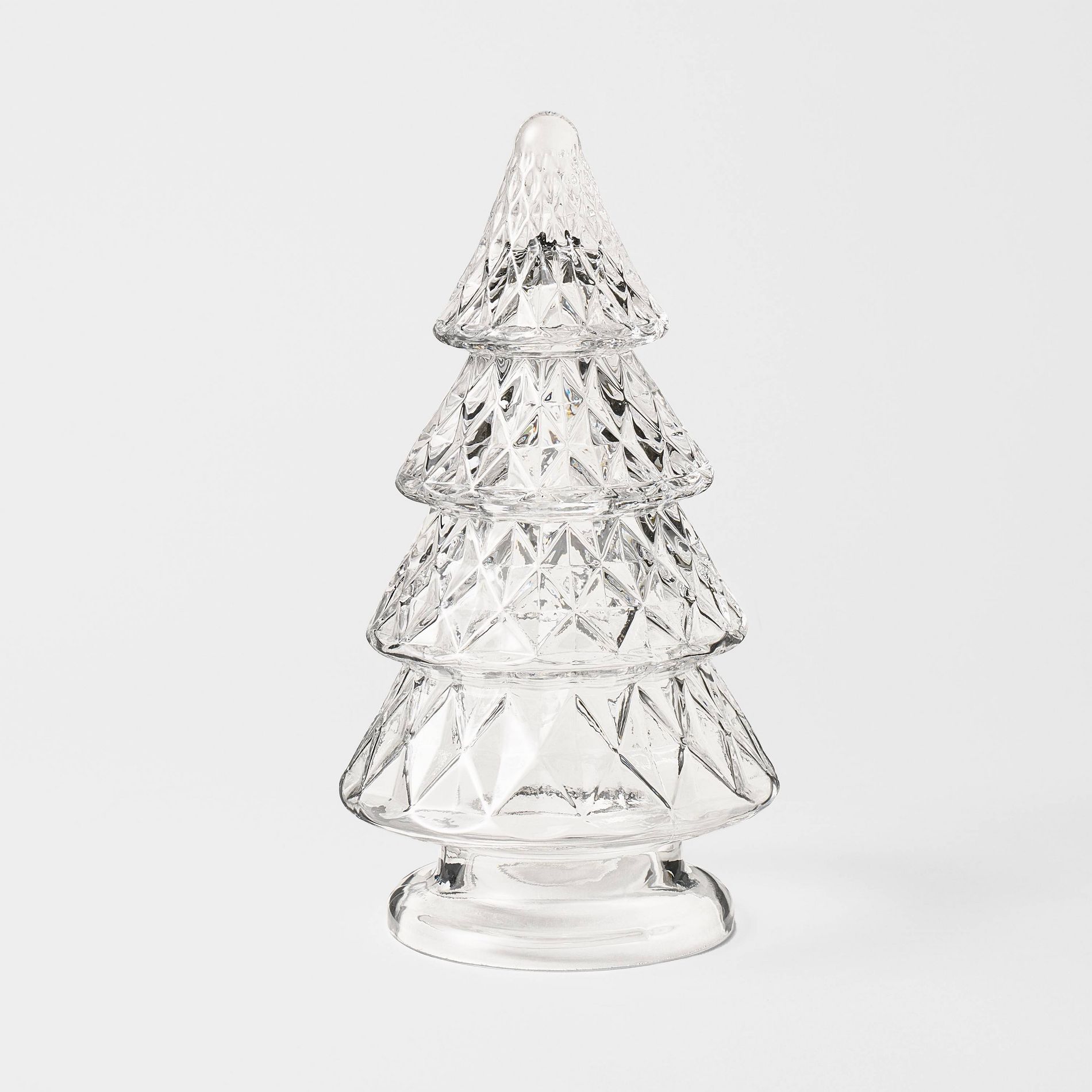 Large Etched Glass Christmas Tree - Threshold™ designed with Studio McGee