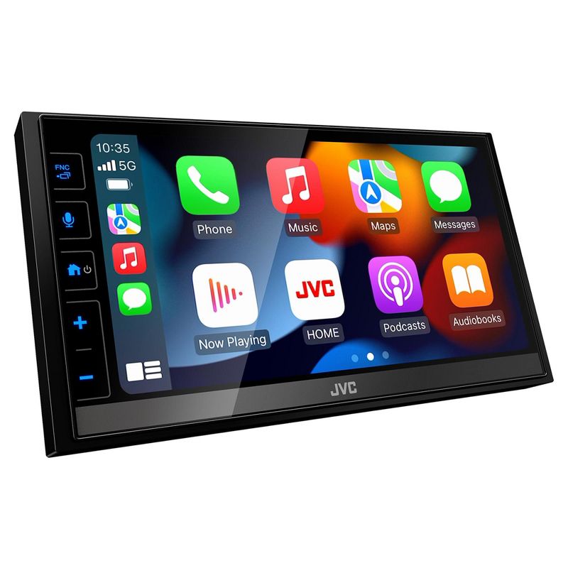 JVC KW-M780BT 6.8" Digital Media Receiver, Capacitive Touch Control Monitor, Apple CarPlay / Android Autowith Axxess ASWC-1 Steering Wheel Interface, 5 of 8