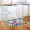 Briarwood Lane Spring Doormat 30x18 Indoor Outdoor Butterflies and Peonies For Spring Doormat - 4 of 4
