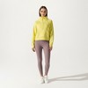 Anna-Kaci Active Women's Long Sleeve Half Zip Pullover Sweatshirt with High Collar and Kangaroo Pocket - 2 of 4