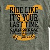 Men's - Yellowstone - Ride Like It's Your Last TI'me Short Sleeve Graphic T-Shirt - 2 of 4